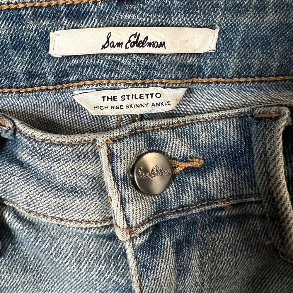 Sam Edelman High Rise Jeans - Picture 5 of 5